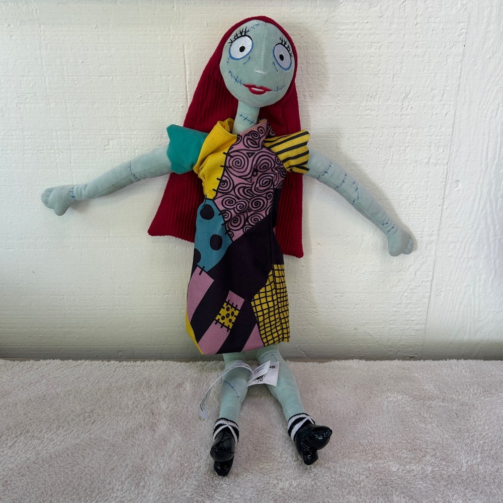 Disney Parks Sally Plush Nightmare Before Christmas Patchwork Doll 21 Inch
